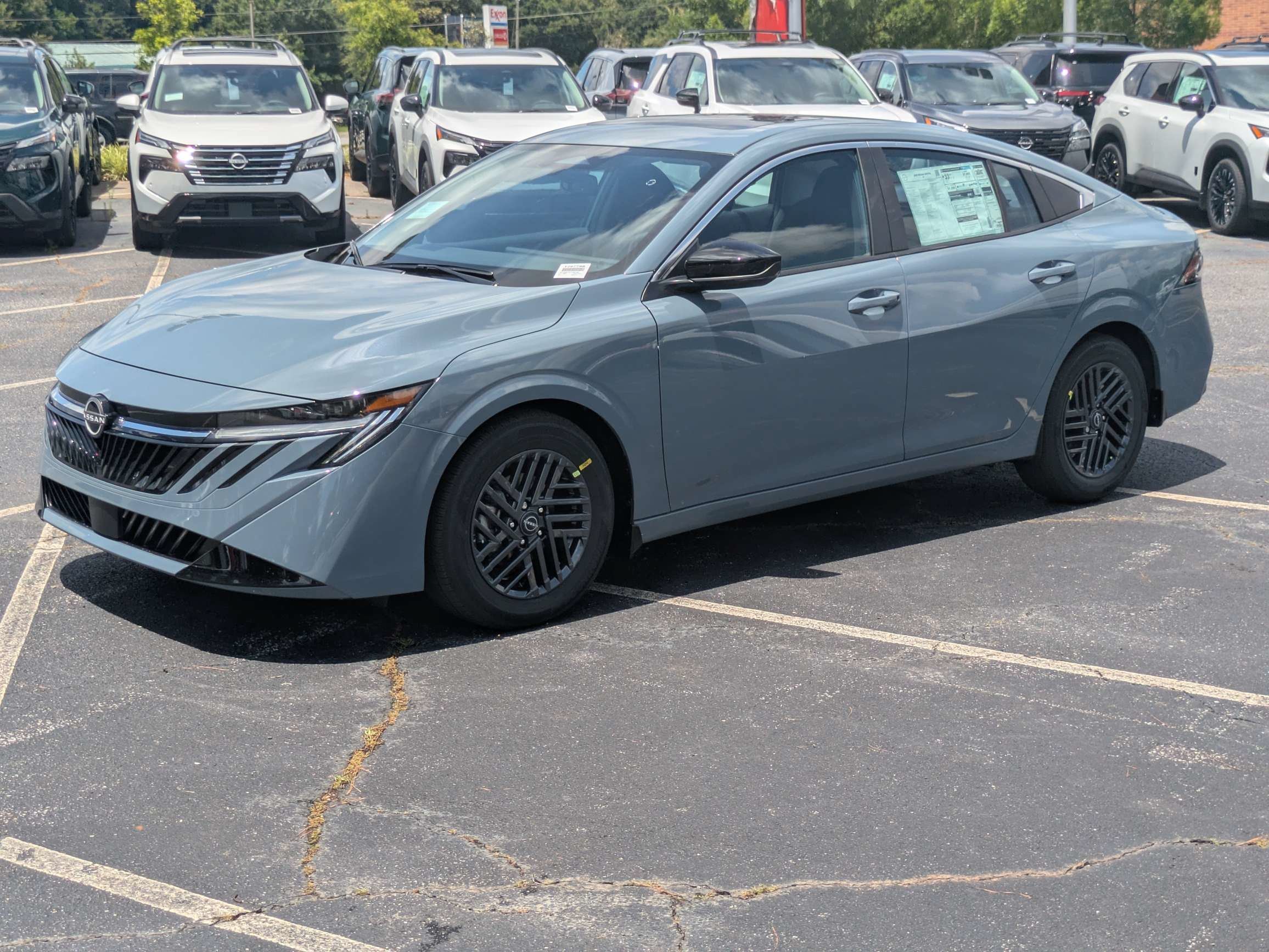 New 2026 Gray Nissan SV image 1