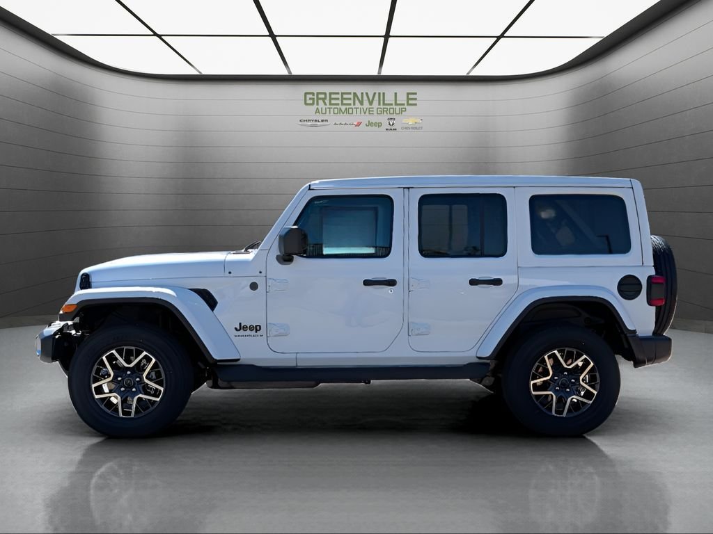 New 2026 Bright White Clear-Coat Exterior Paint Jeep Sahara image 2