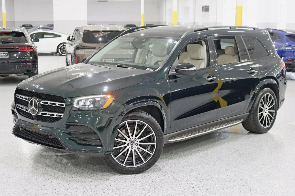 Used 2022 Green Mercedes-Benz GLS 450 image 7