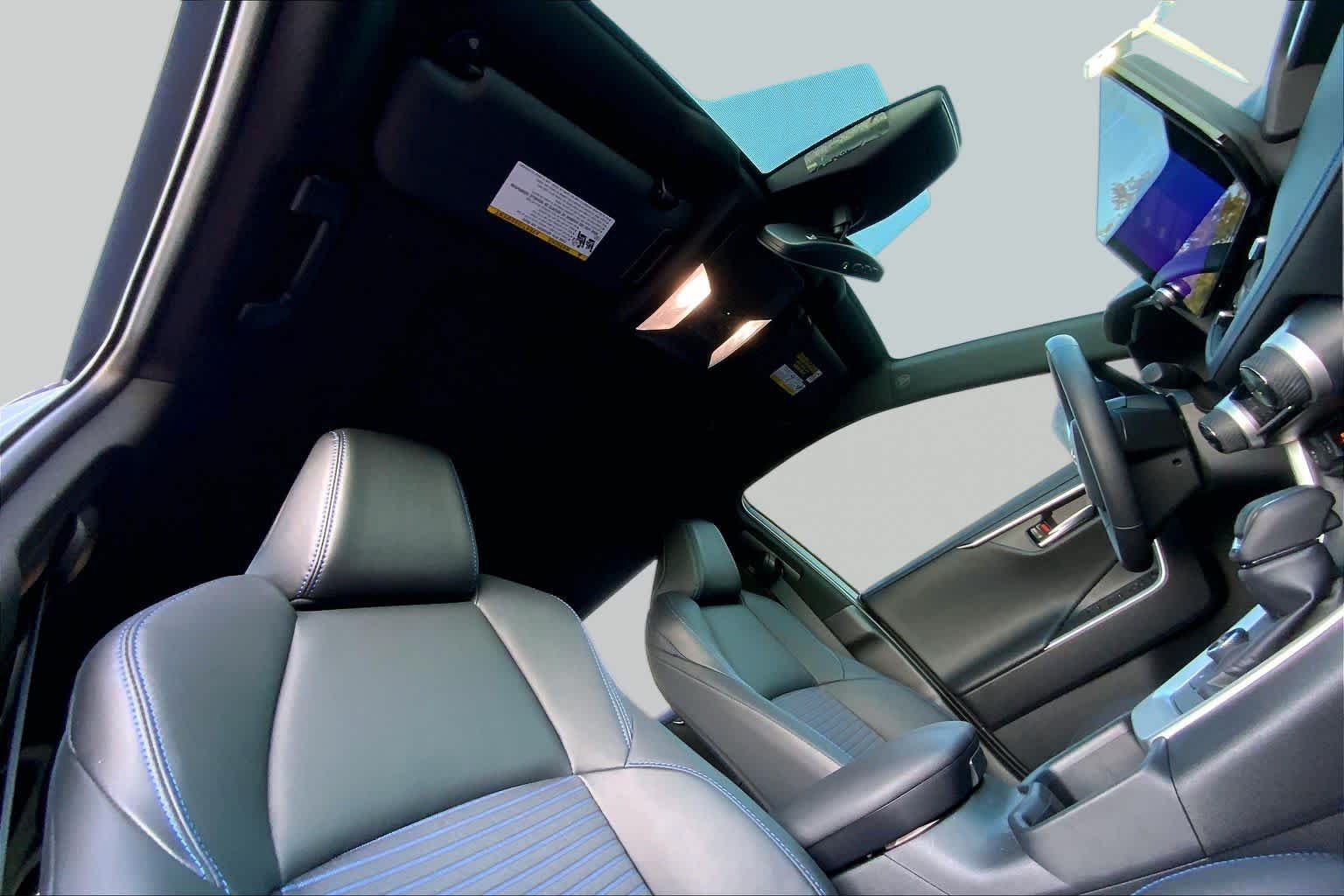 Used 2025 Silver Sky Metallic/Midnight Black Metallic Toyota Hybrid XSE image 14