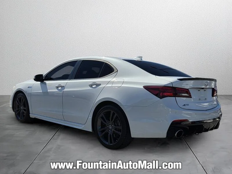 Used 2020 Platinum White Pearl Acura 3.5L FWD W/TECHNOLOGY/A-SPEC PKG image 3