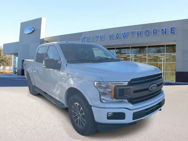 Used 2018 Oxford White Ford XLT image 1