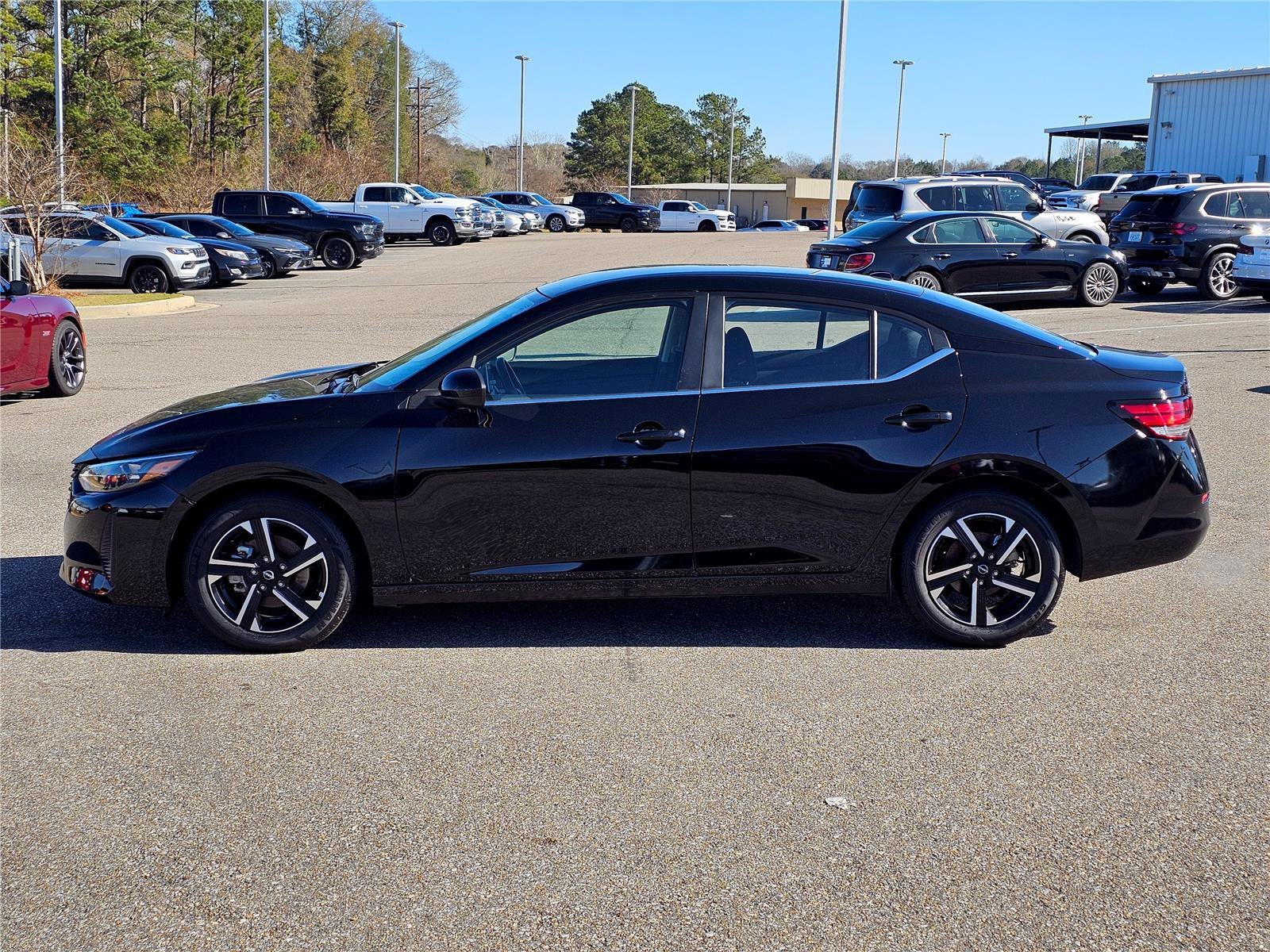 Used 2025 Super Black Nissan SV image 12