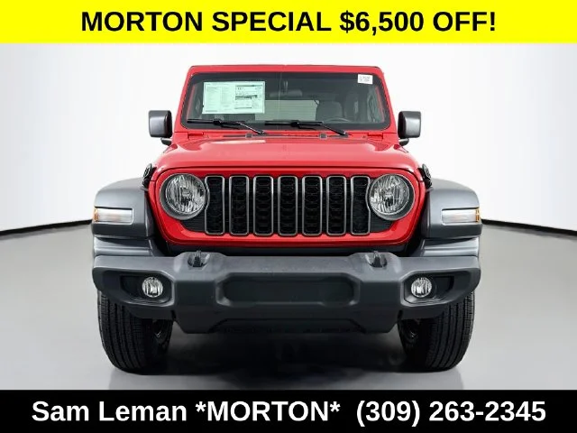 New 2026 Red Jeep Sport image 2