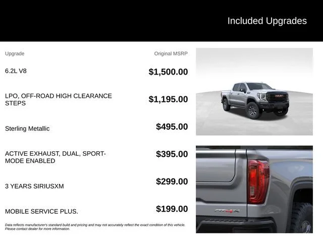 New 2026 Sterling Metallic GMC AT4X image 5