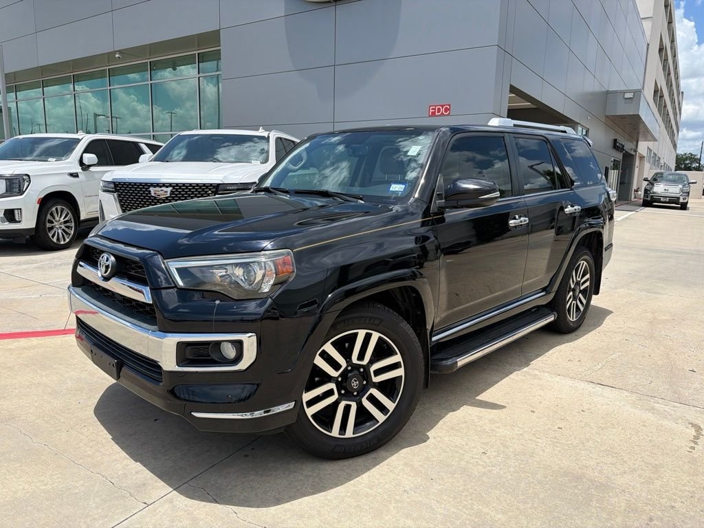 Used 2018 Midnight Black Metallic Toyota Limited image 1