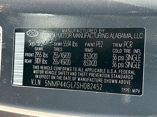 Used 2025 Gray Hyundai Limited image 32