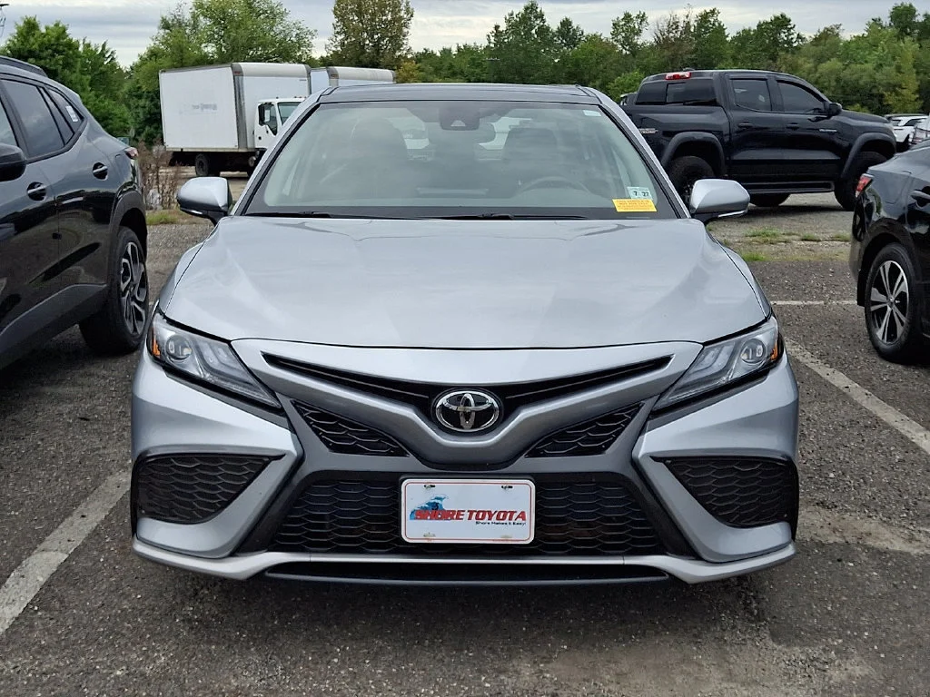 Used 2022 Silver Toyota XSE AWD image 2