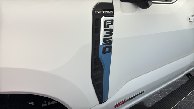 Used 2024 Star White Metallic Tri-Coat Ford Platinum image 47