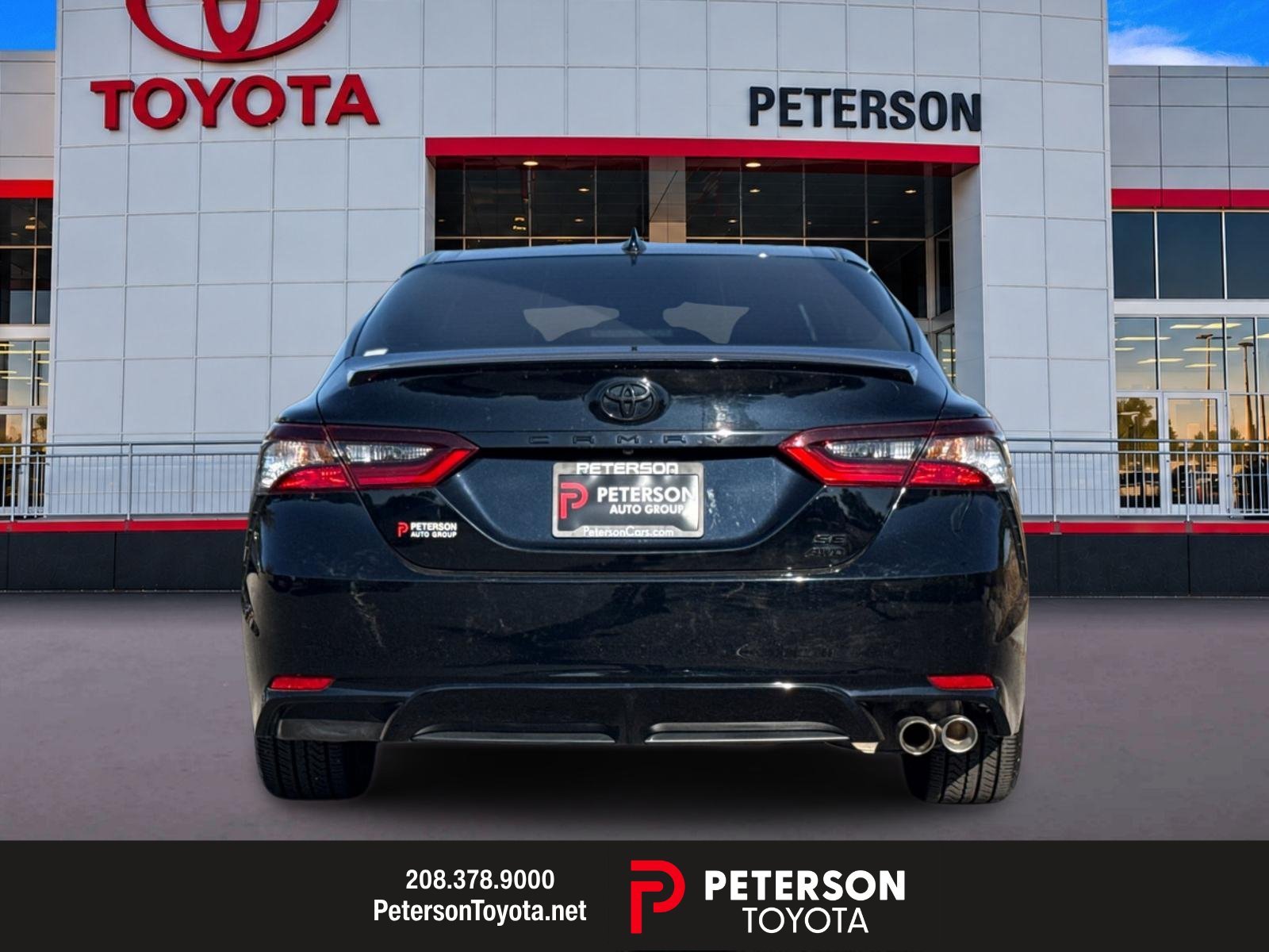 Used 2024 Black Toyota SE Nightshade image 4