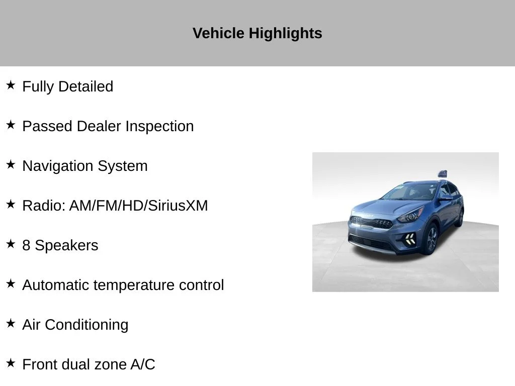 Certified Used 2022 Blue Kia EX Premium image 19