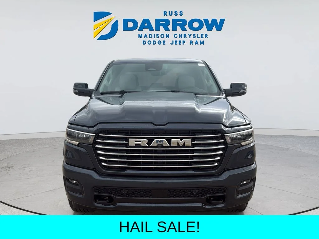 New 2026 Forged Blue Metallic Exterior Paint RAM Laramie image 8