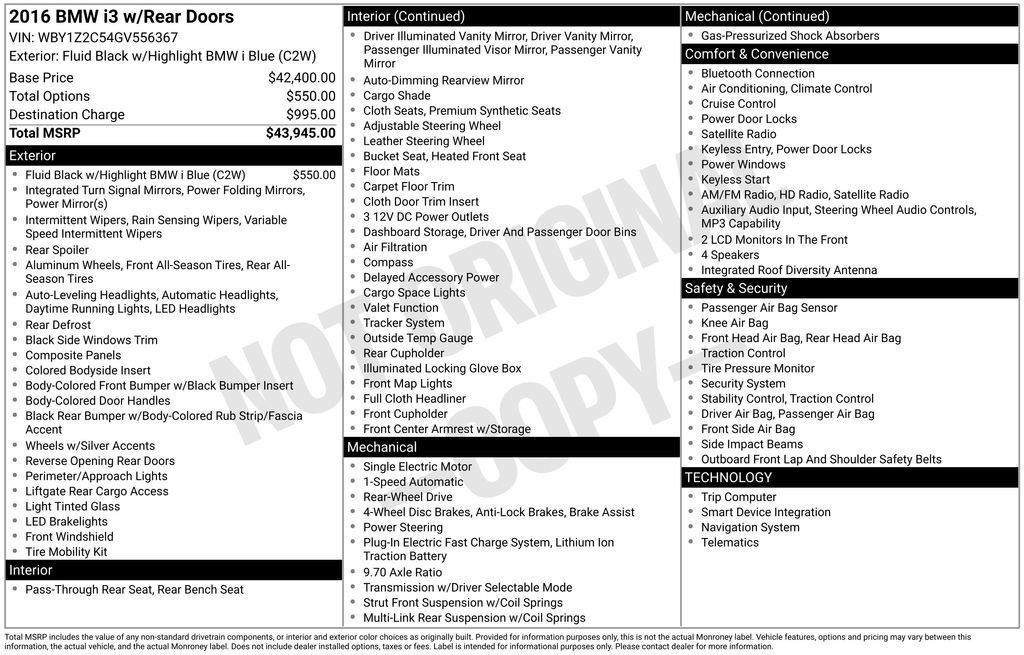 2016 BMW i3 - Photo 24