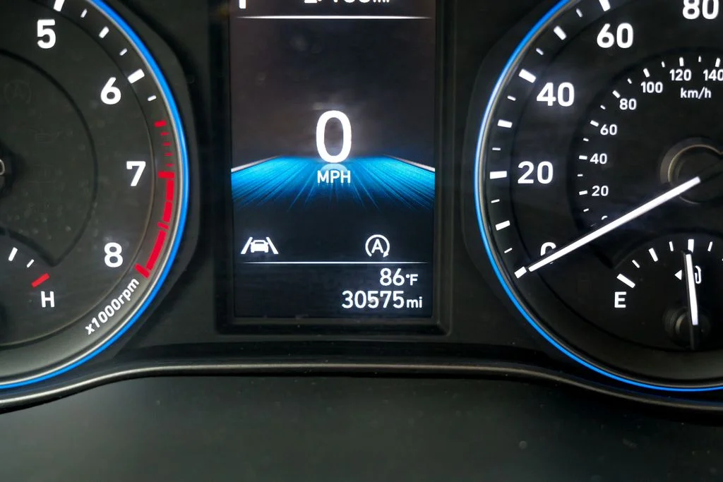 Used 2023 Abyss Black Pearl Hyundai SE image 45