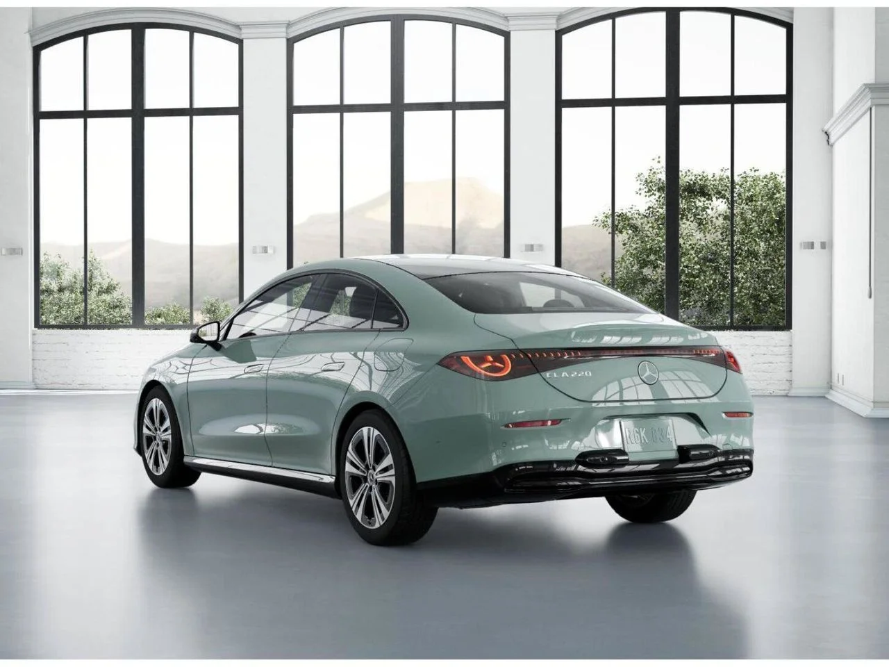 New 2027 Liquid Crystal Green Mercedes-Benz CLA 220 image 28