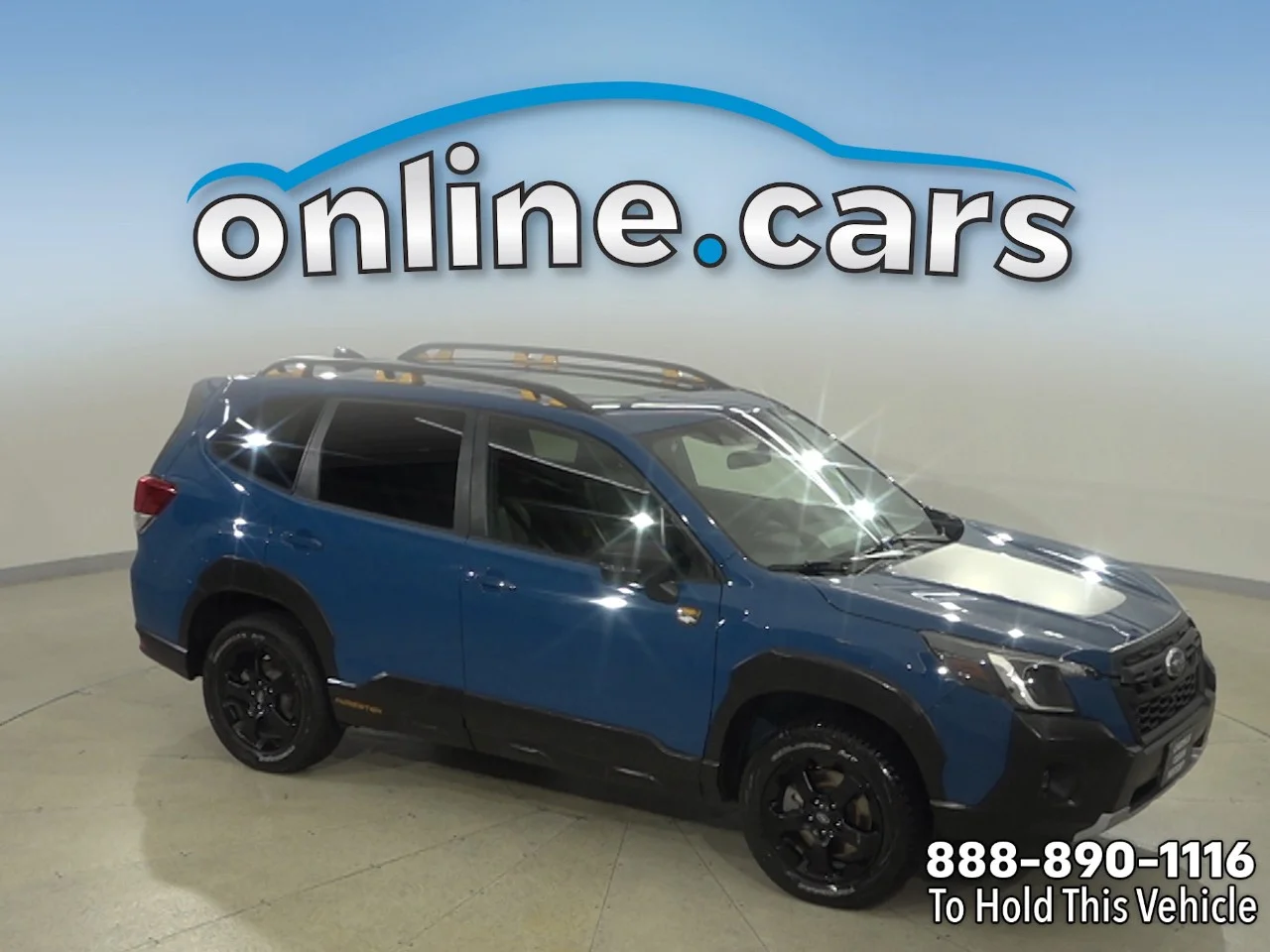 Used 2024 Blue Subaru Wilderness image 26