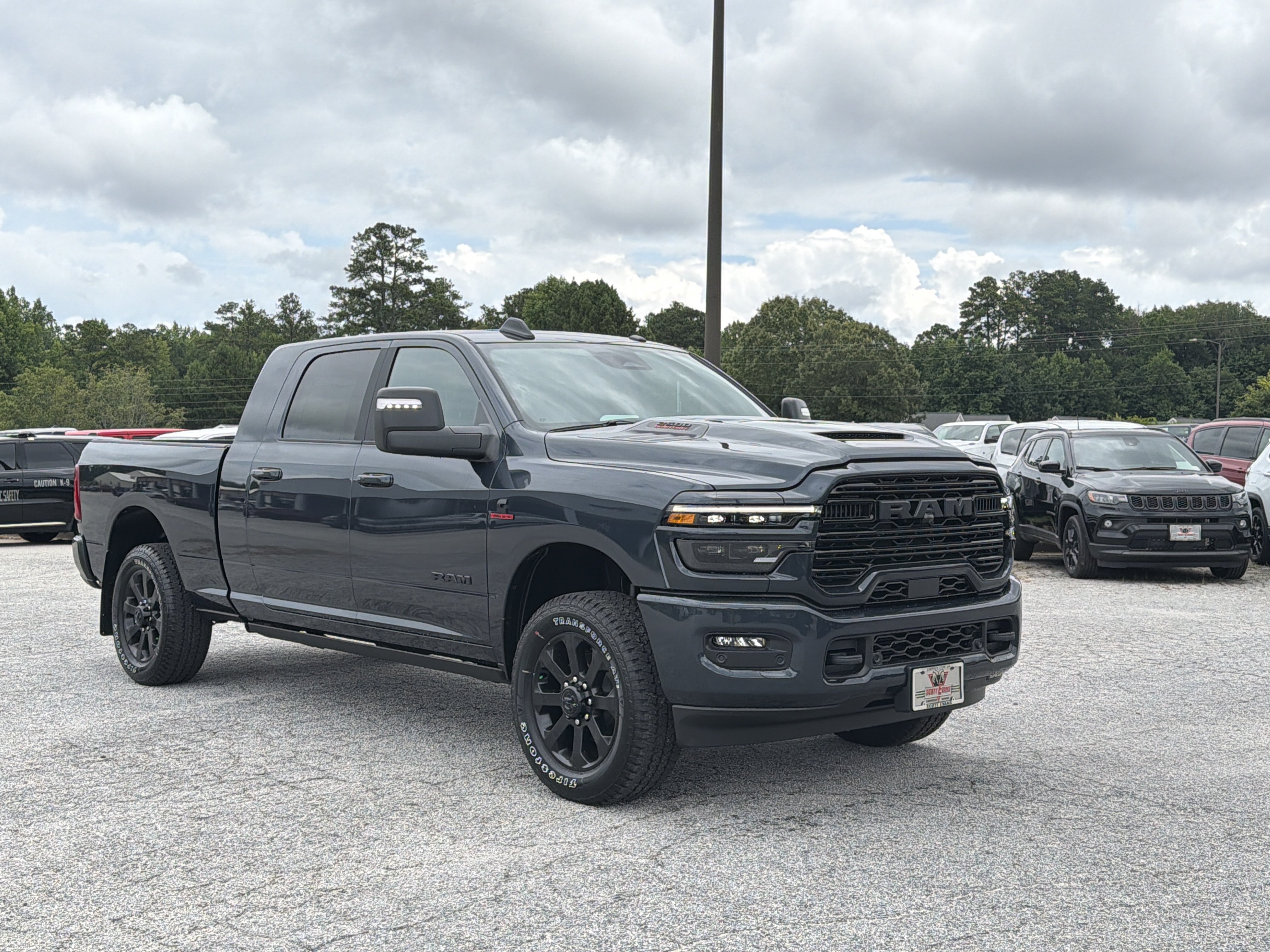 New 2026 Forged Blue Metallic Exterior Paint RAM Laramie image 2