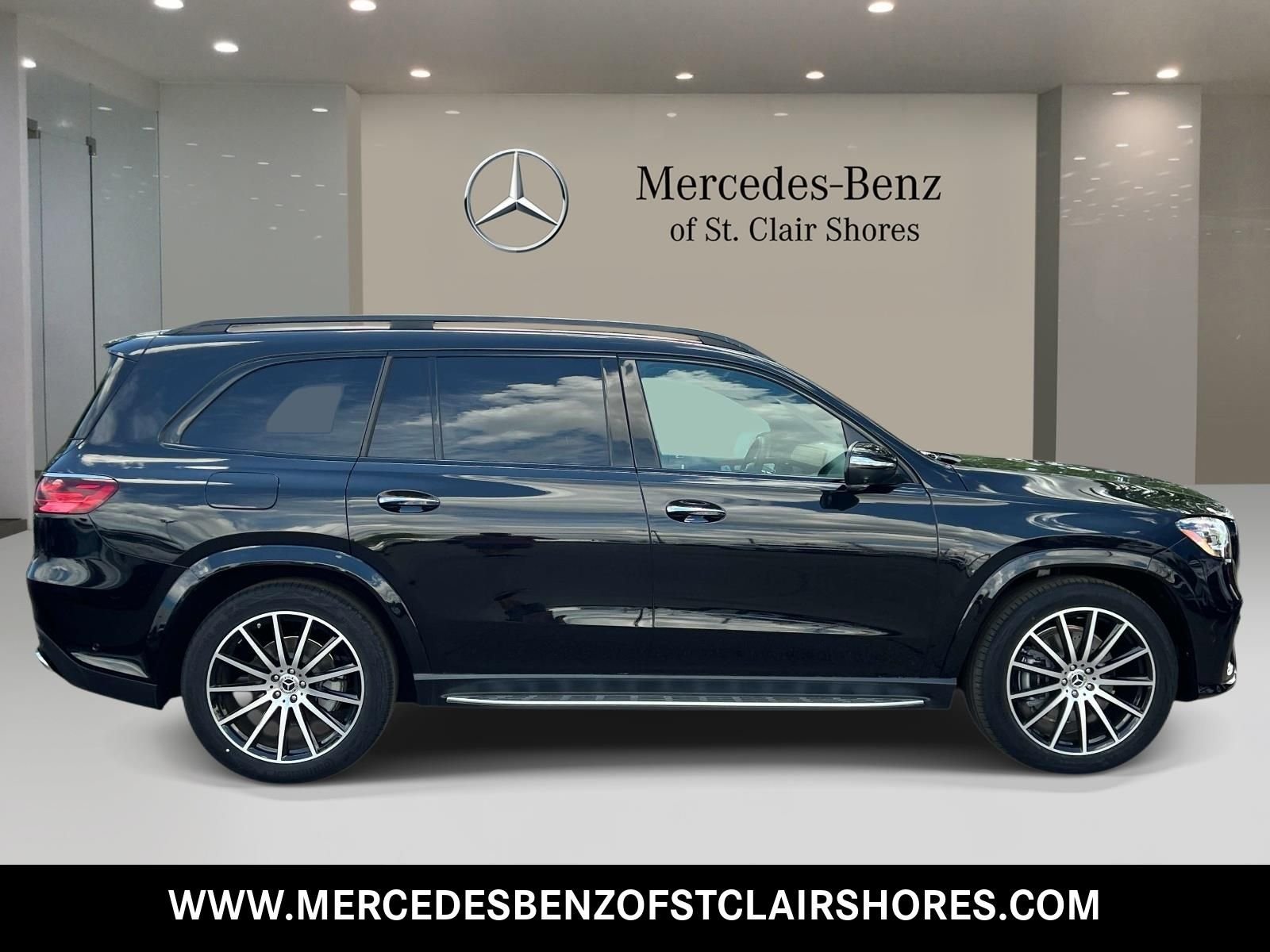 New 2026 Obsidian Black Metallic Mercedes-Benz GLS 580 image 6