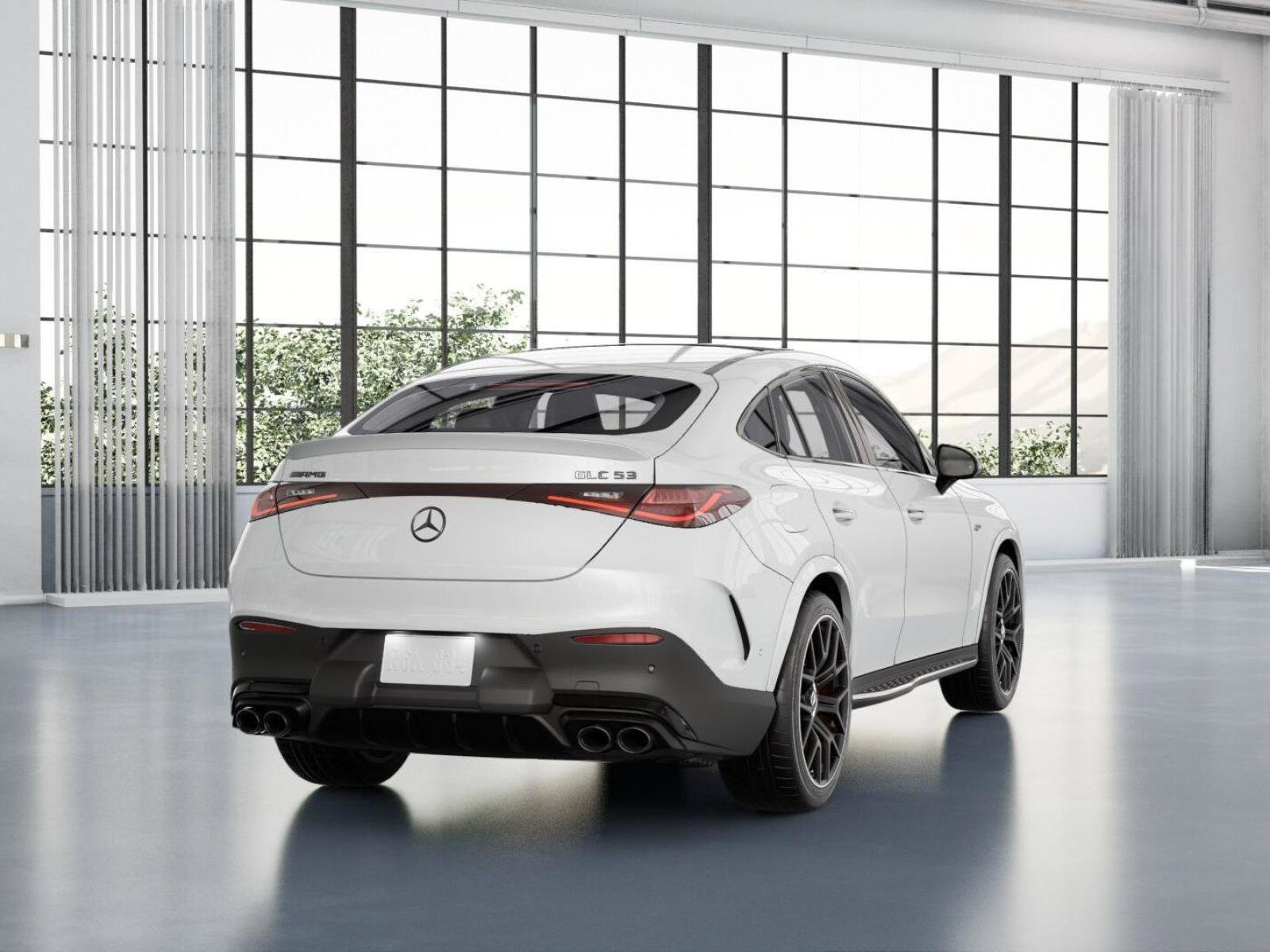 New 2027 MANUFAKTUR Moonlight White Metallic Mercedes-Benz AMG® GLC 53 4MATIC+ Coupe image 23