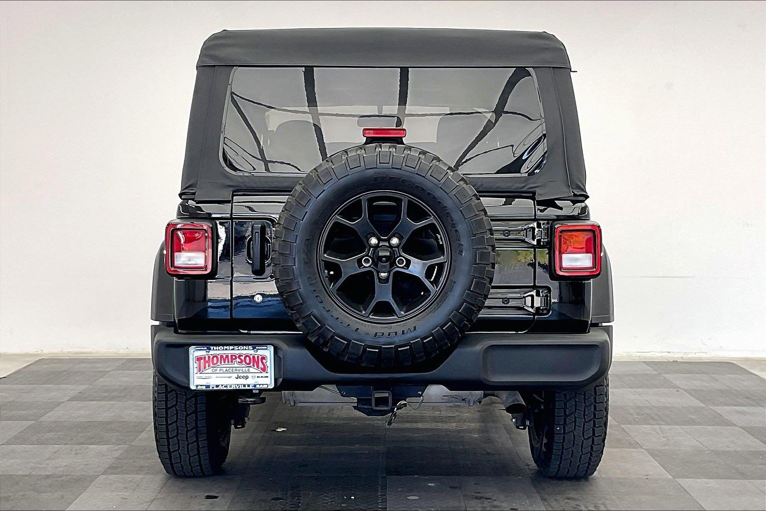 Used 2022 Black Clearcoat Jeep Willys image 3