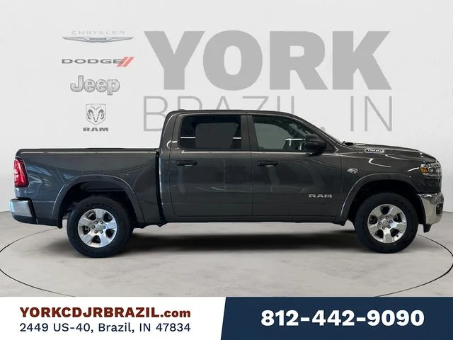 New 2026 Granite Crystal Metallic Clear-Coat Exterior Paint RAM Big Horn/Lone Star image 6