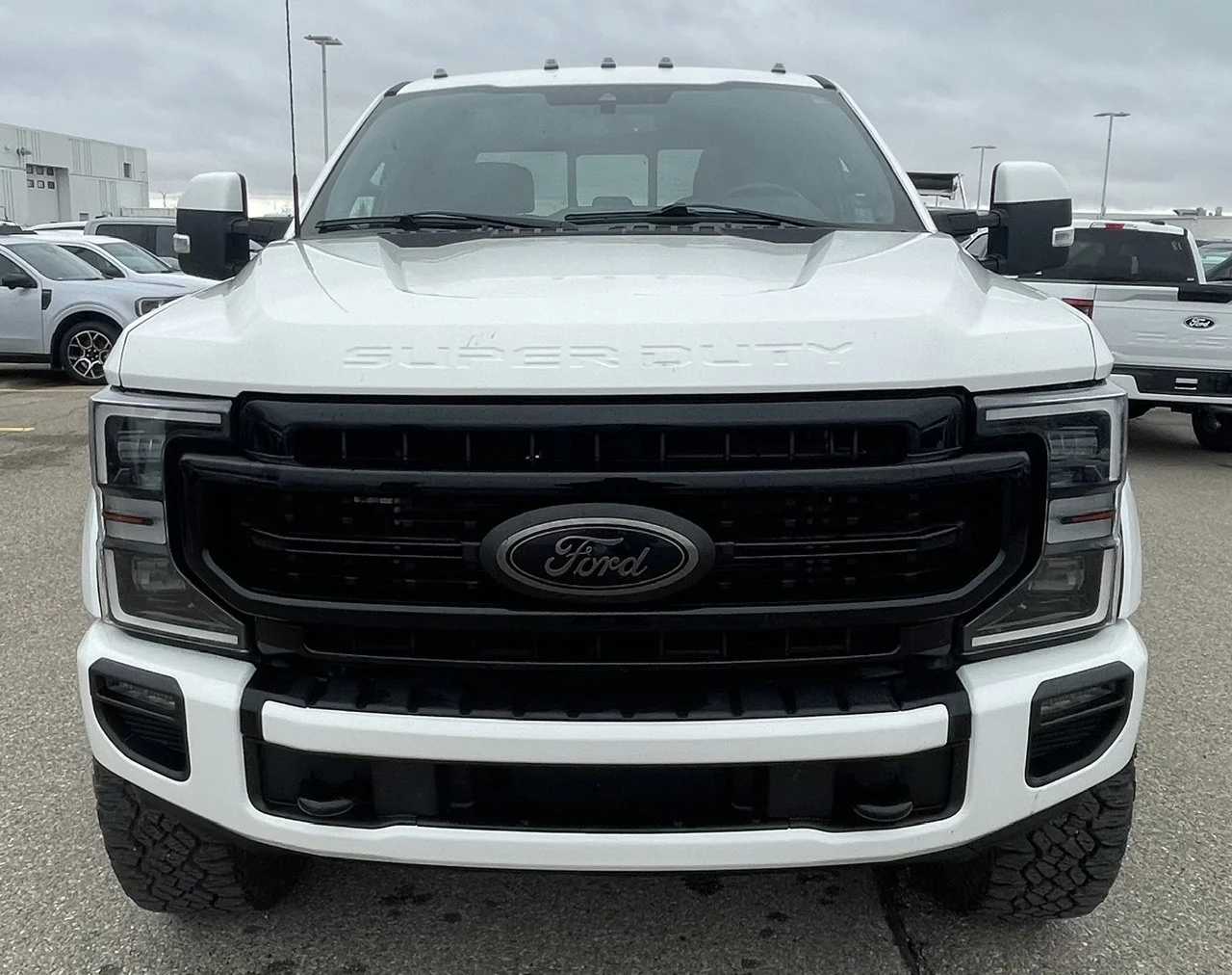 Used 2022 WHITE Ford LARIAT SuperCrew image 8
