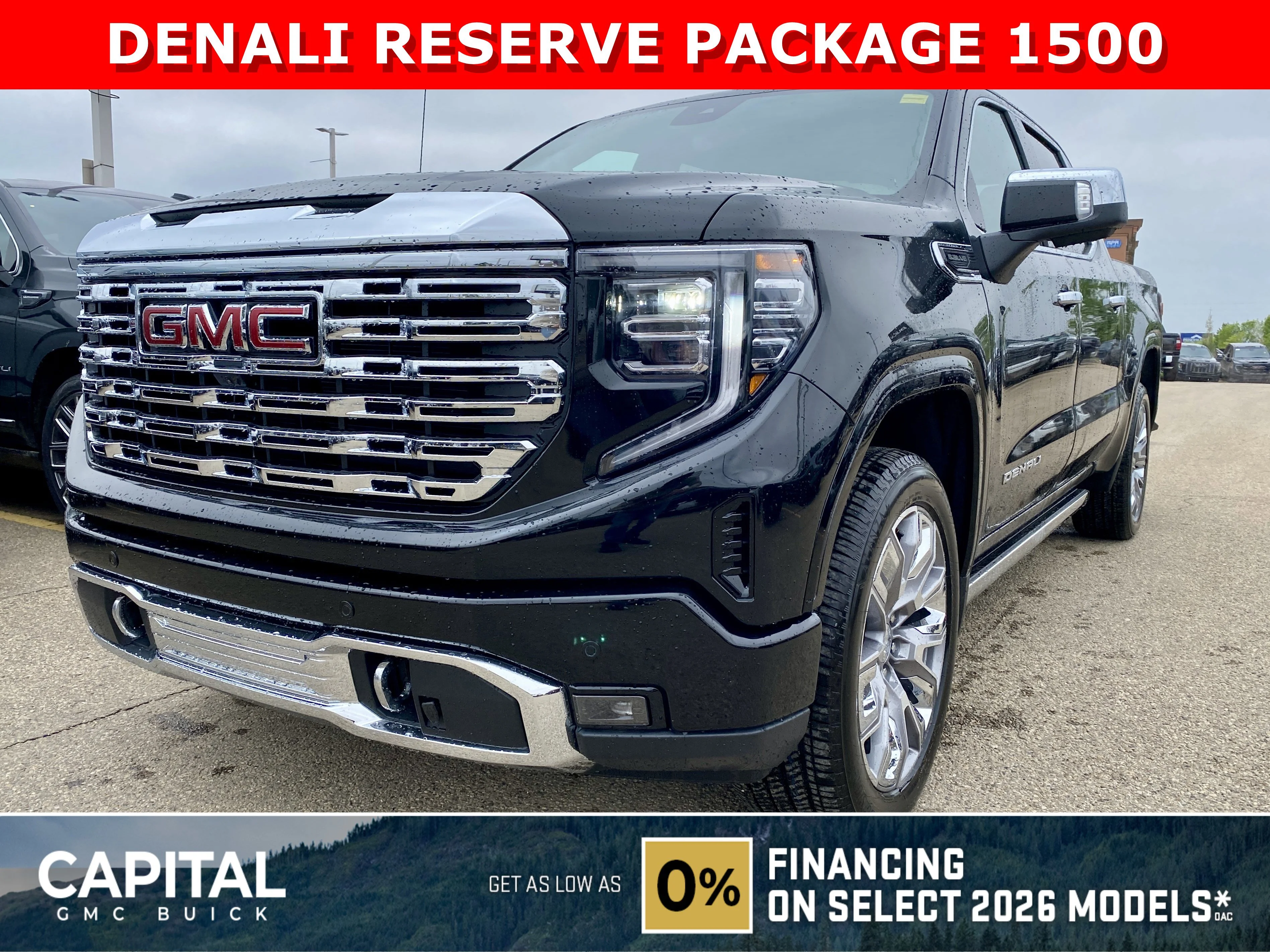 New 2026 ONYX BLACK GMC Denali image 1