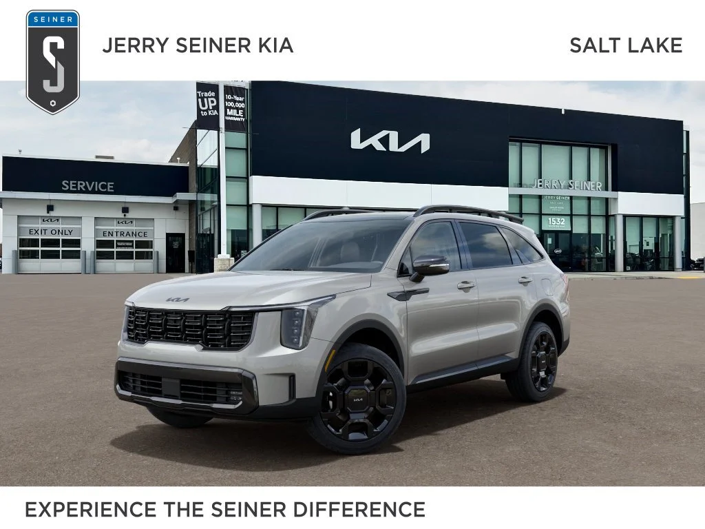 New 2026 Ivory Silver Kia X-Line EX image 1