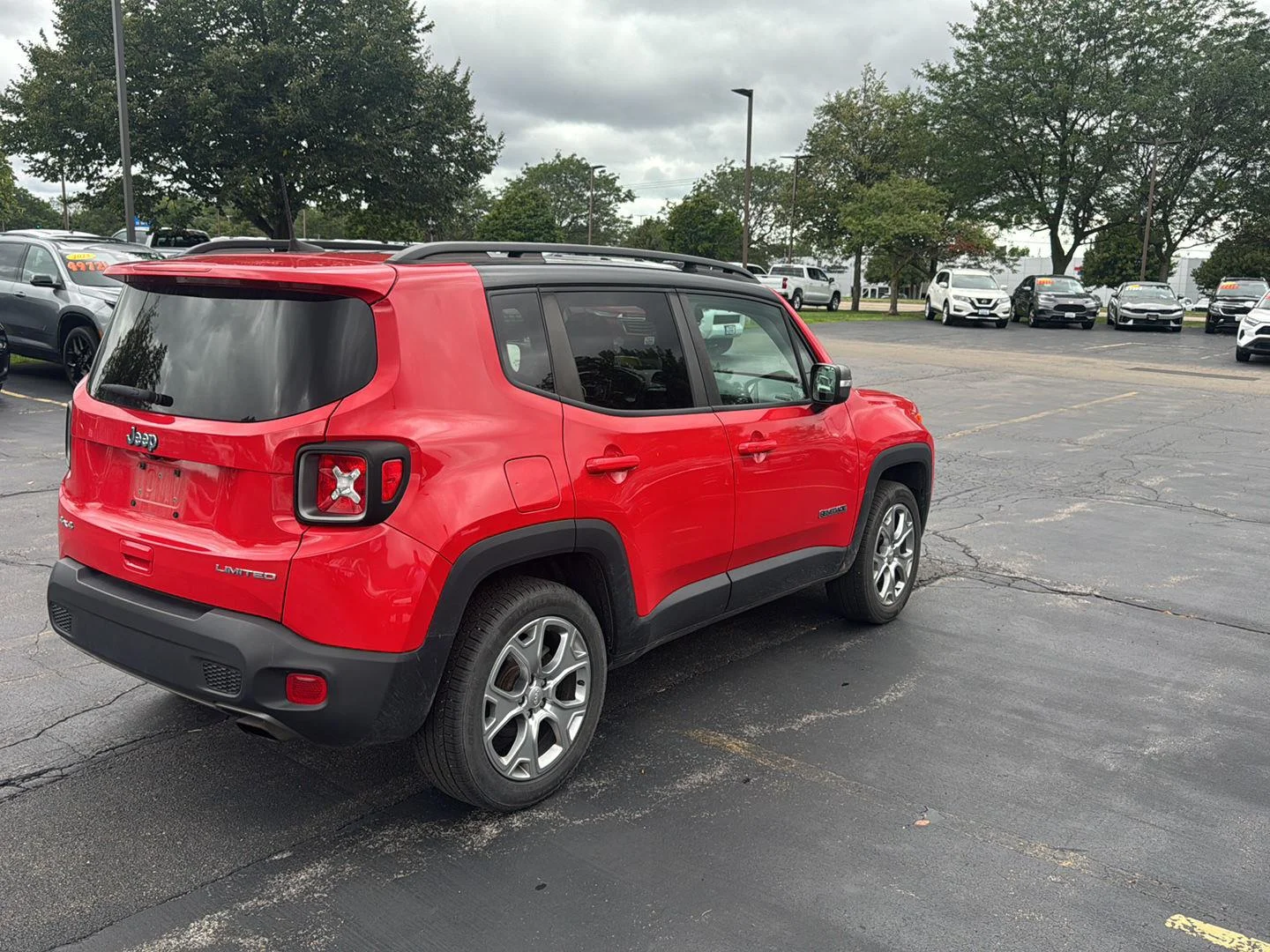Used 2020 Colorado Red Clearcoat Jeep Limited image 7