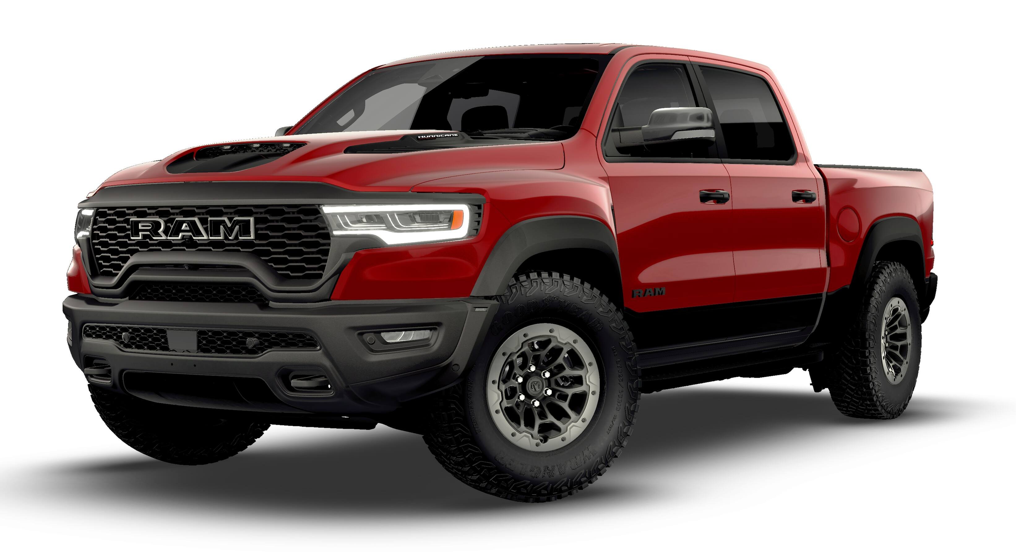 New 2026 Molten Red Pearl-Coat Exterior Paint RAM RHO image 13
