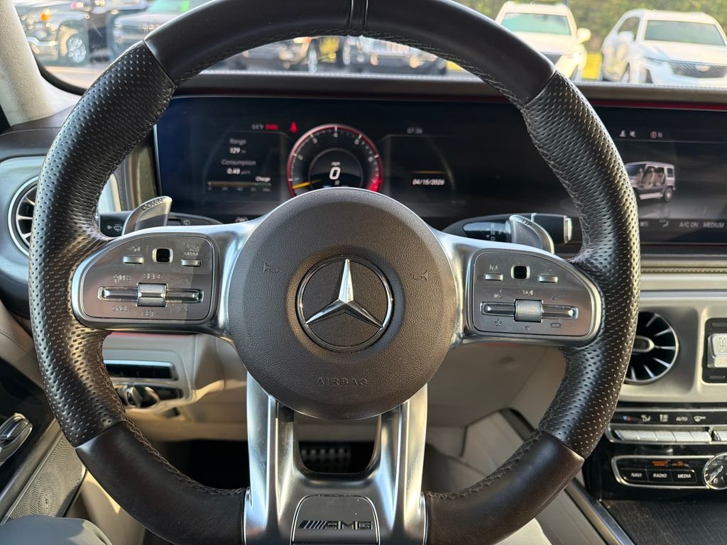 Used 2021 designo Diamond White Metallic Mercedes-Benz G 63 AMG® image 22
