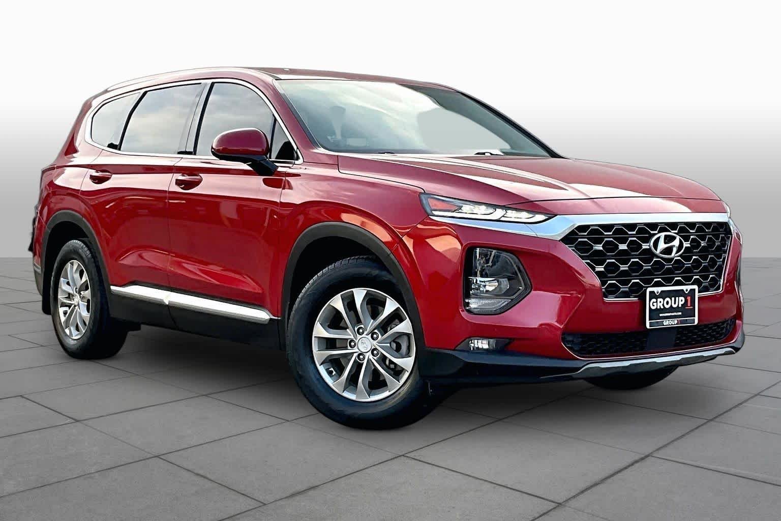 Used 2019 Scarlet Red Hyundai SEL image 3