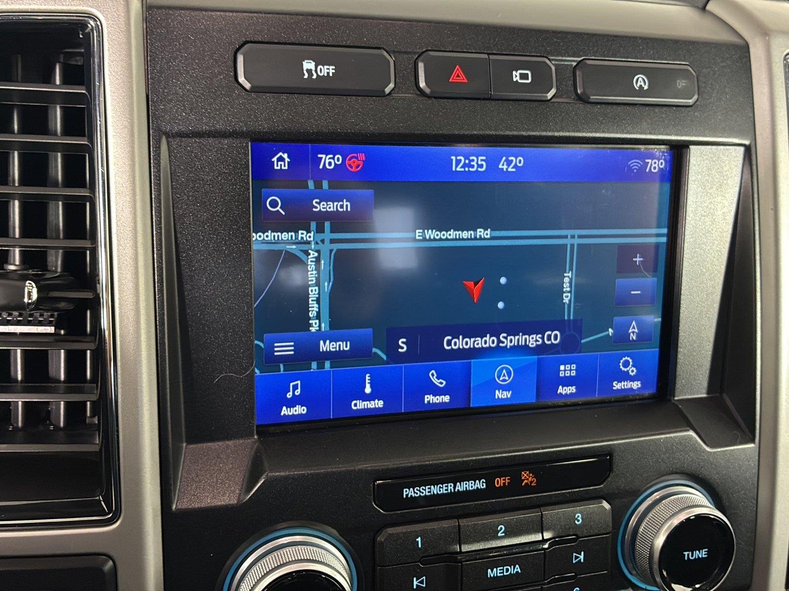 Used 2019 Ruby Red Metallic Tinted Clearcoat Ford LARIAT image 51