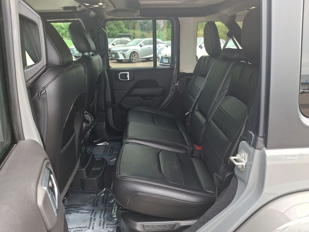 Used 2023 Gray Jeep Sahara 4xe image 24