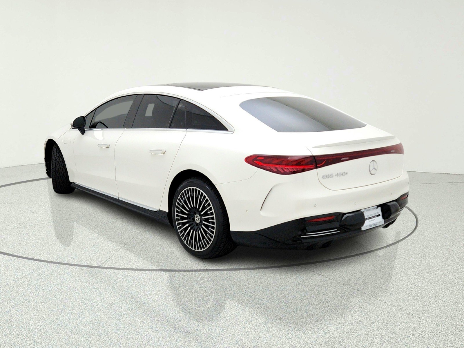 Certified Used 2023 MANUFAKTUR Diamond White Mercedes-Benz EQS 450+ image 12