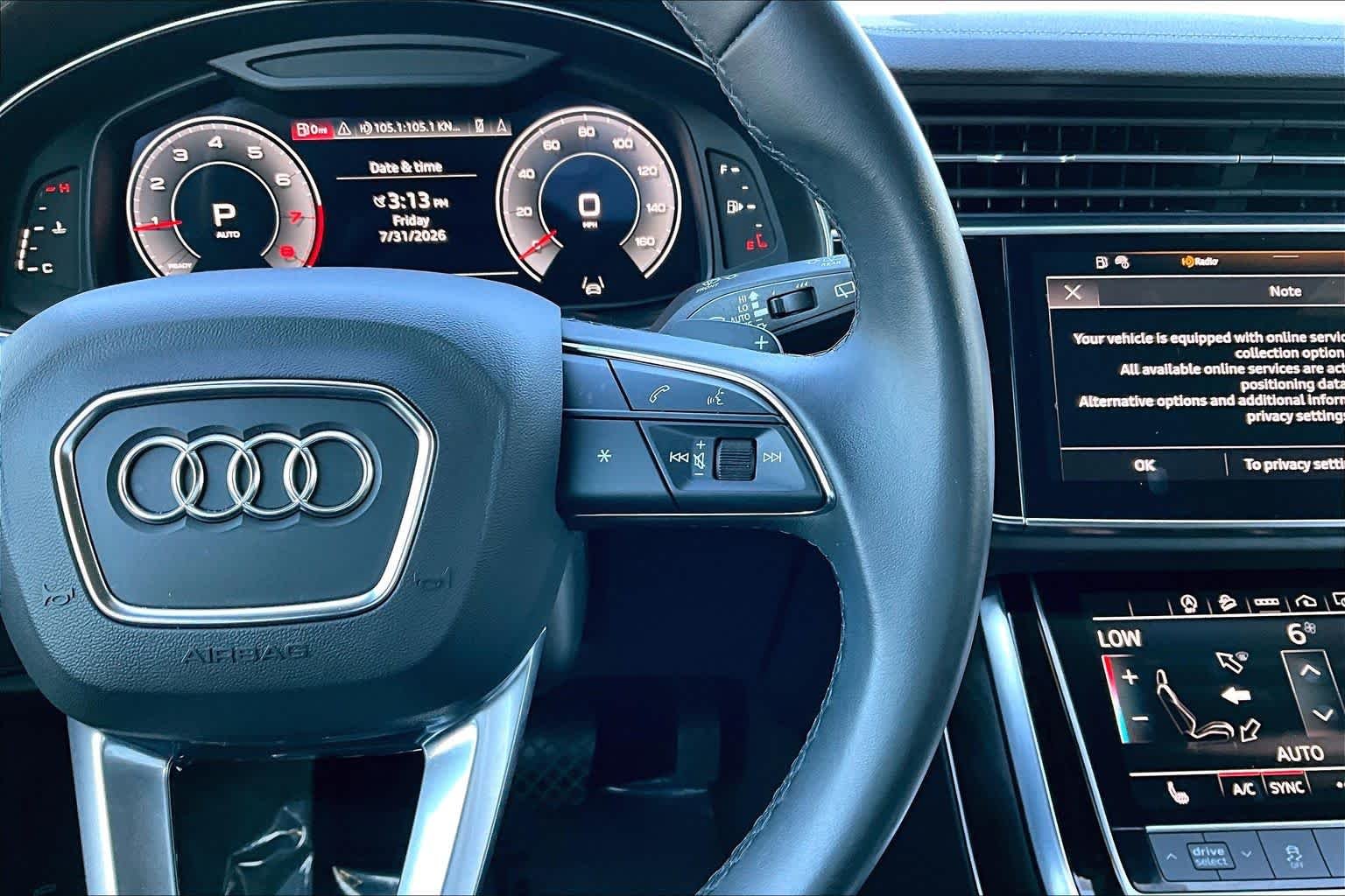 Used 2023 Glacier White Metallic Audi Premium image 24
