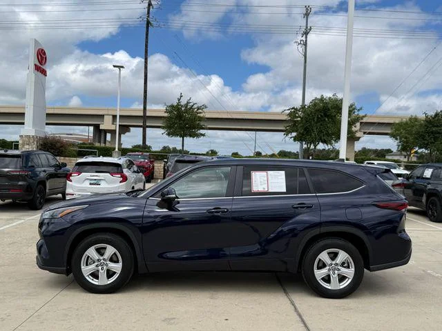 Certified Used 2025 DK. BLUE MC. Toyota LE image 7