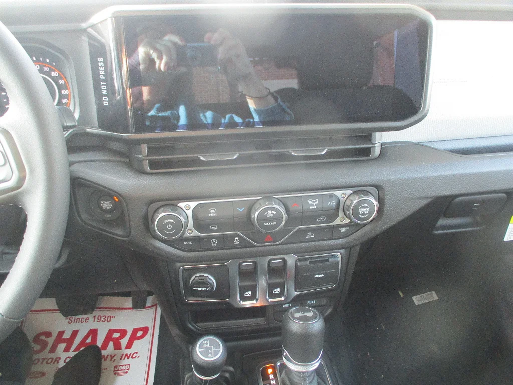New 2026 Bright White Clearcoat Jeep 2-Door Sport S 4x4 image 5