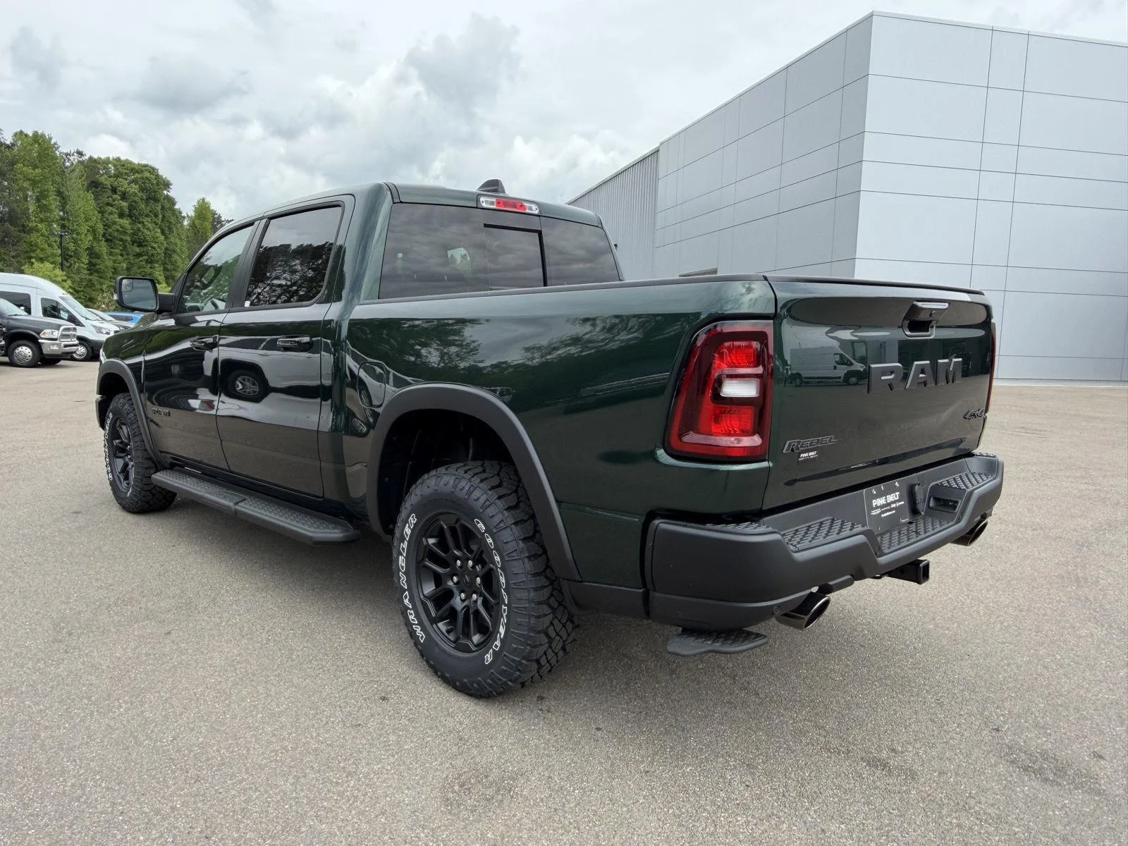 New 2026 Serrano-Green Metallic Exterior Paint RAM Rebel image 4