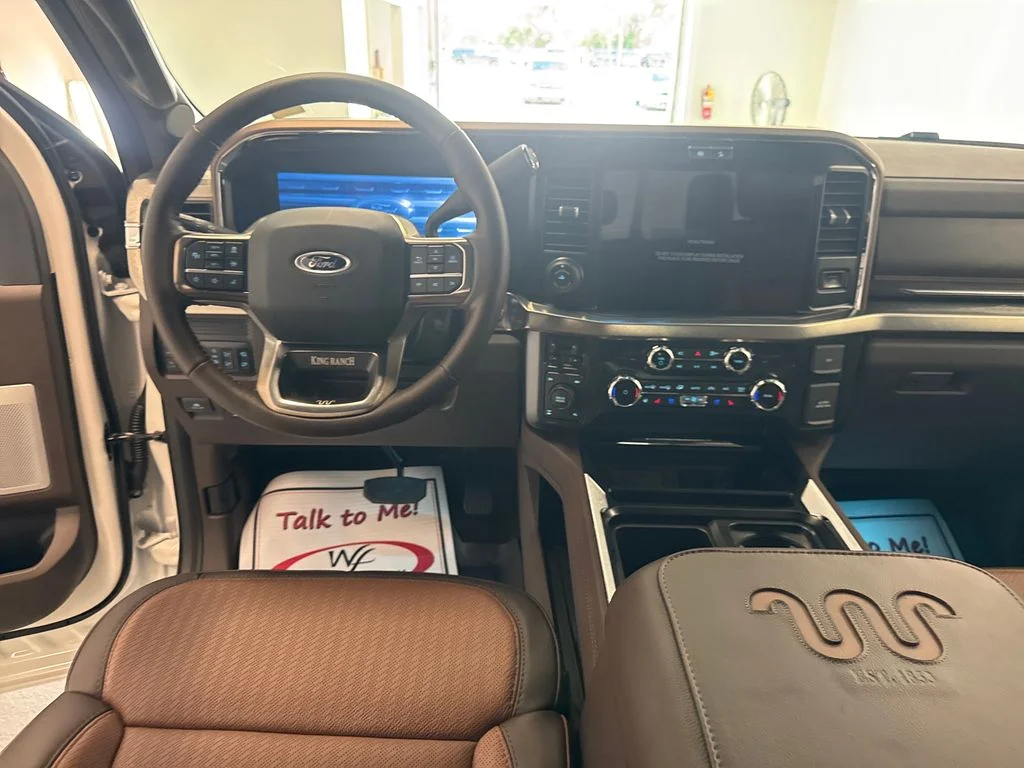 New 2026 Star White Metallic Tri-Coat Ford F-350® King Ranch® image 19