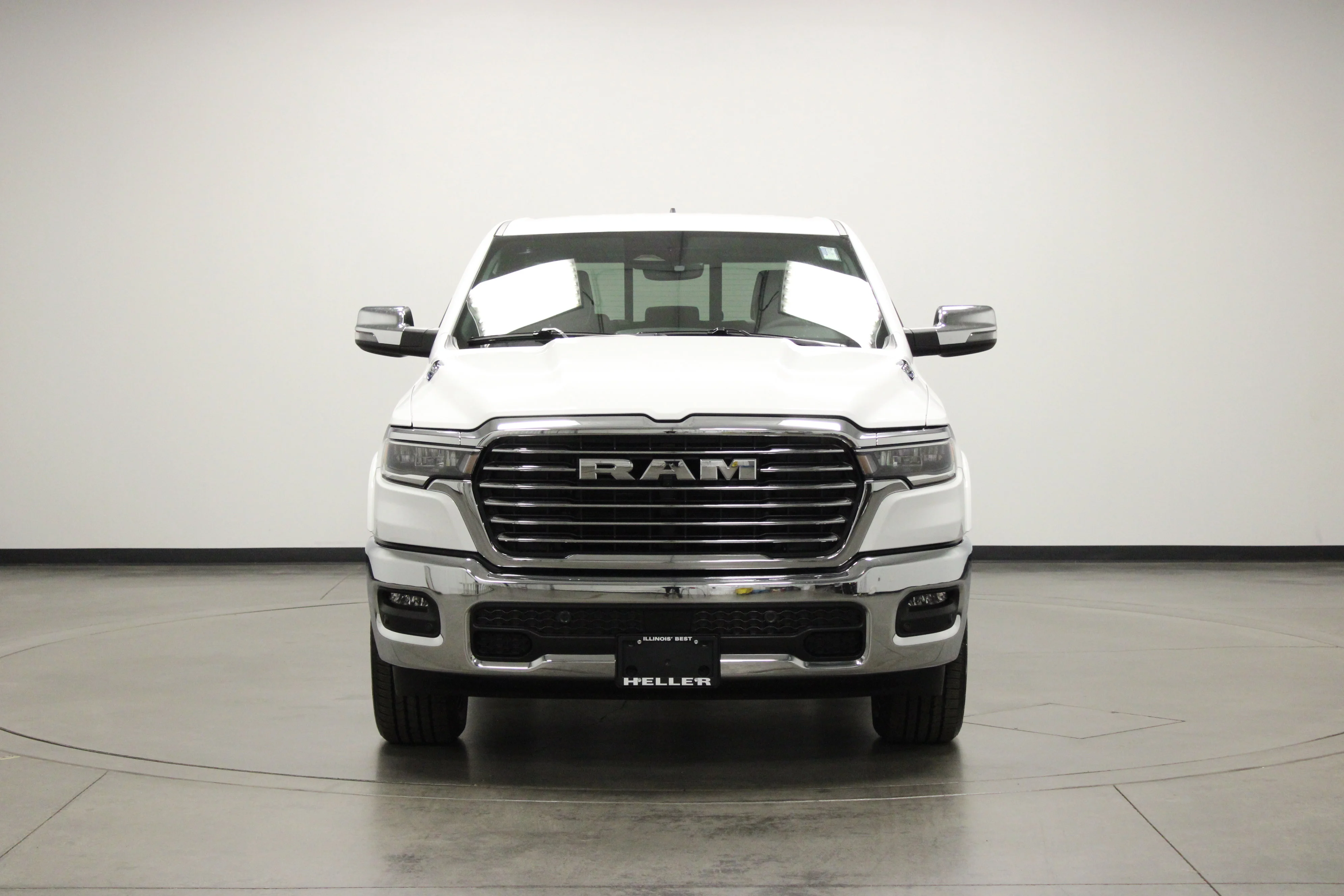 New 2026 Bright White Clear-Coat Exterior Paint RAM Laramie image 3