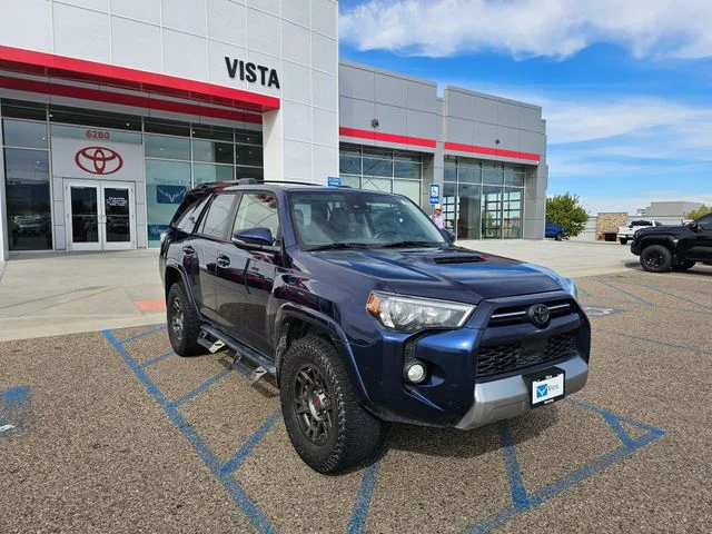 Used 2020 Nautical Blue Metallic Toyota TRD Off-Road Premium image 3