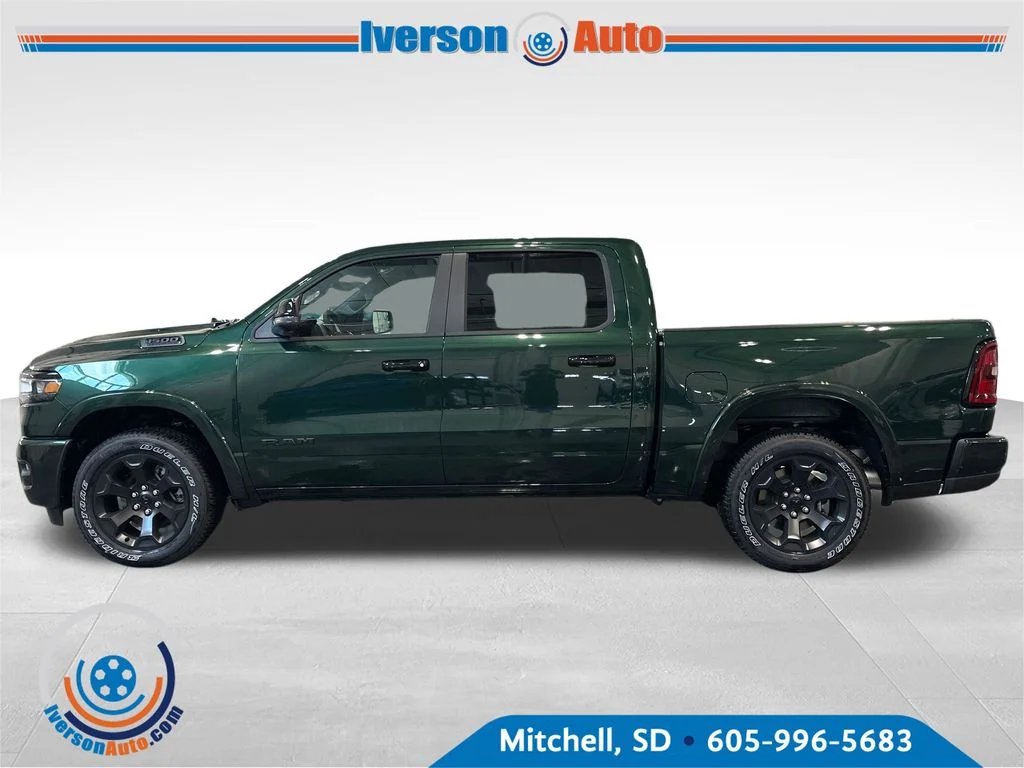 New 2026 Serrano-Green Metallic Exterior Paint RAM Big Horn/Lone Star image 4