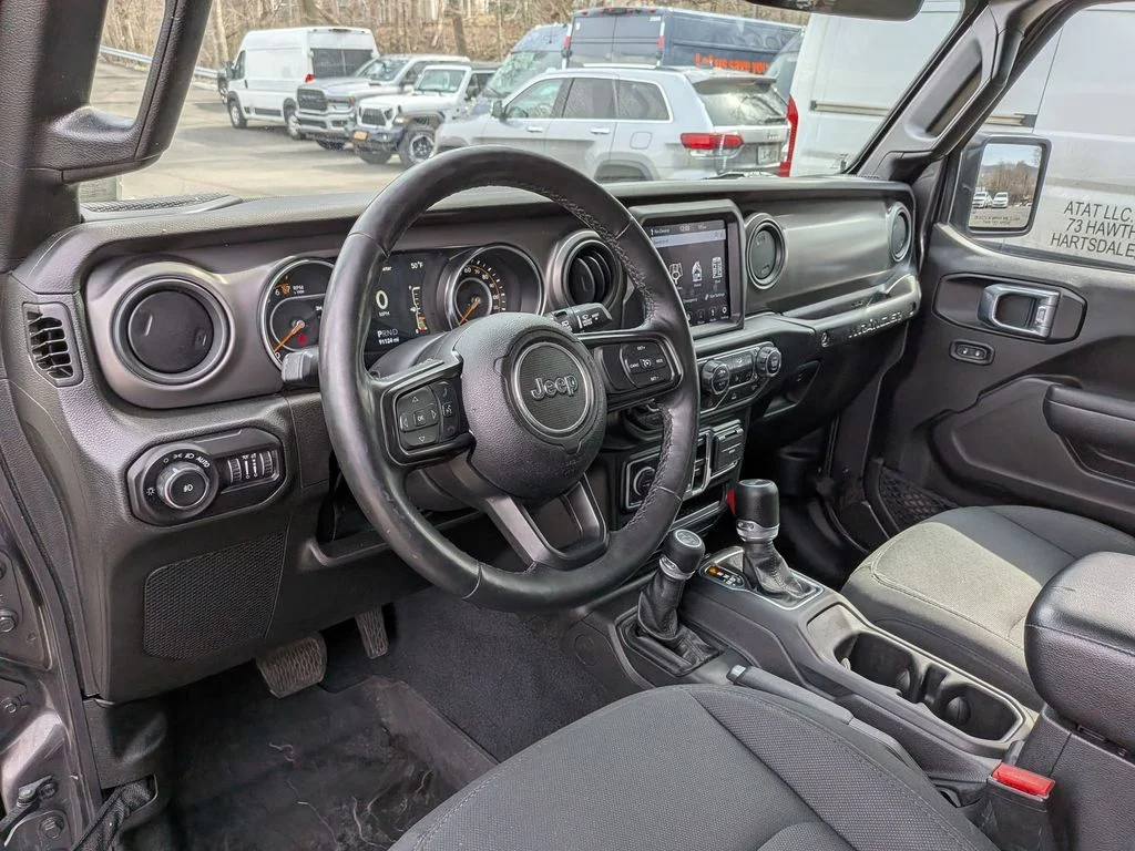 Used 2022 Gray Jeep Unlimited Sport S image 12