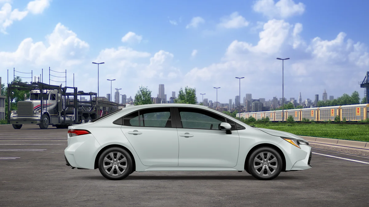 New 2026 Wind Chill Pearl Toyota LE image 12