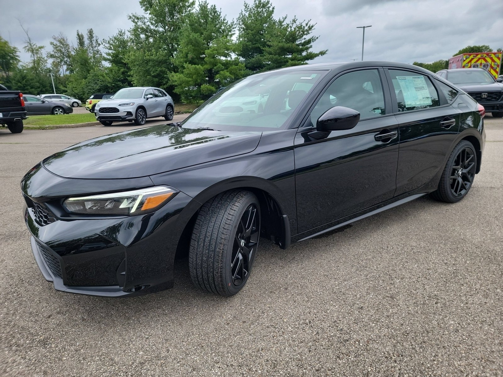 New 2026 Crystal Black Pearl Honda Sport image 3