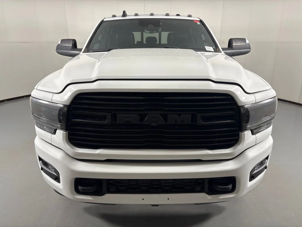 Used 2021 Bright White Clearcoat Ram Laramie image 3