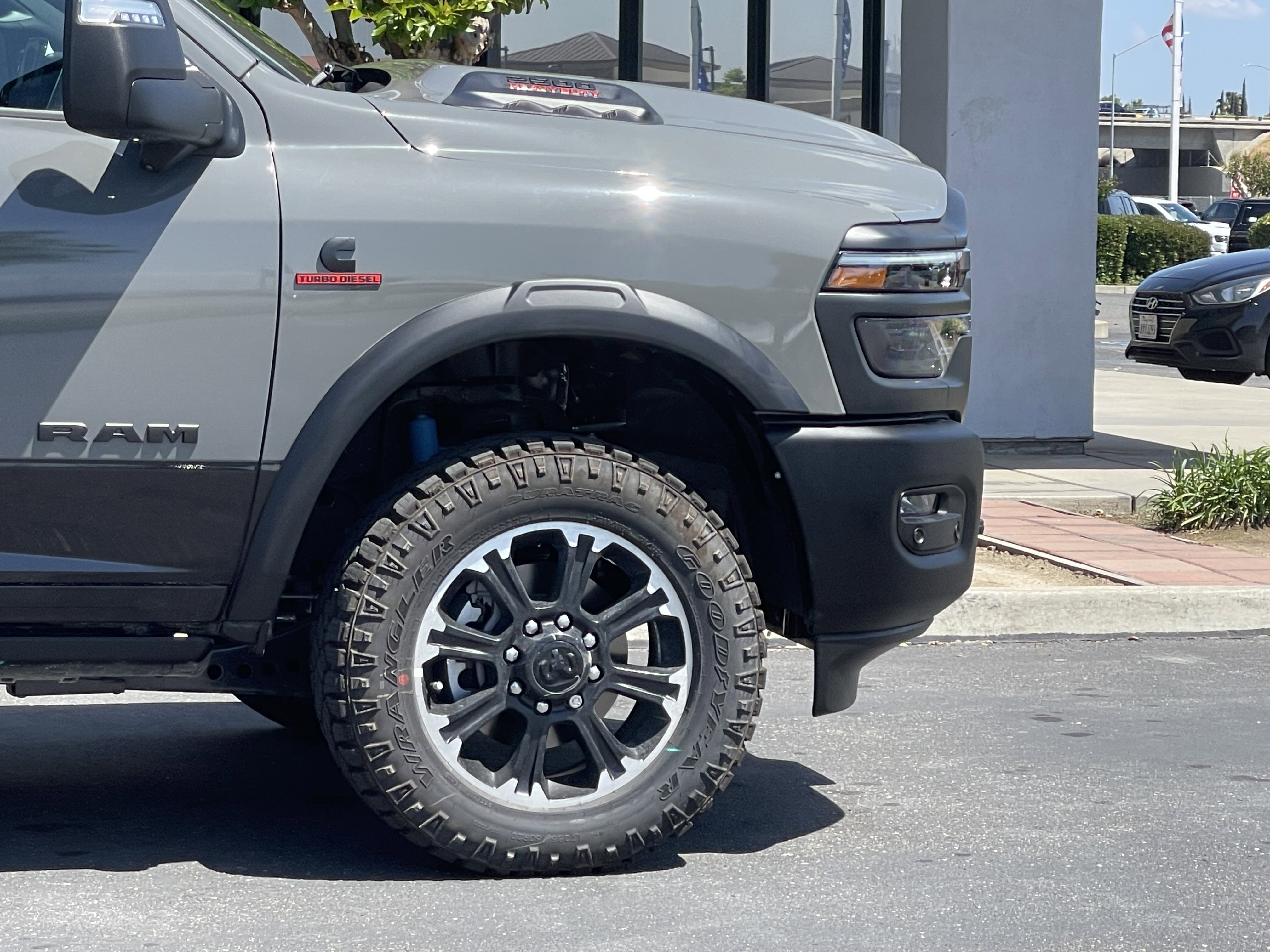 New 2026 Ceramic Gray Clear-Coat Exterior Paint RAM Rebel image 10