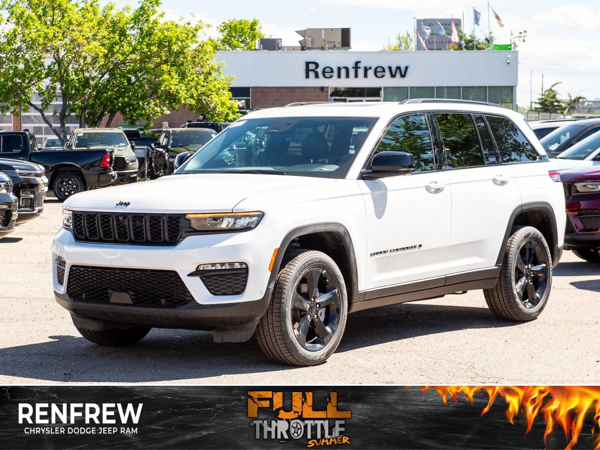 New 2025 White Jeep Limited* image 1