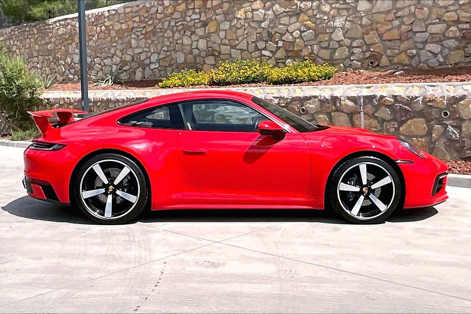 Certified Used 2023 Guards Red Porsche Carrera image 8